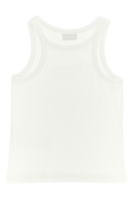 Tank top Lettering Logo White