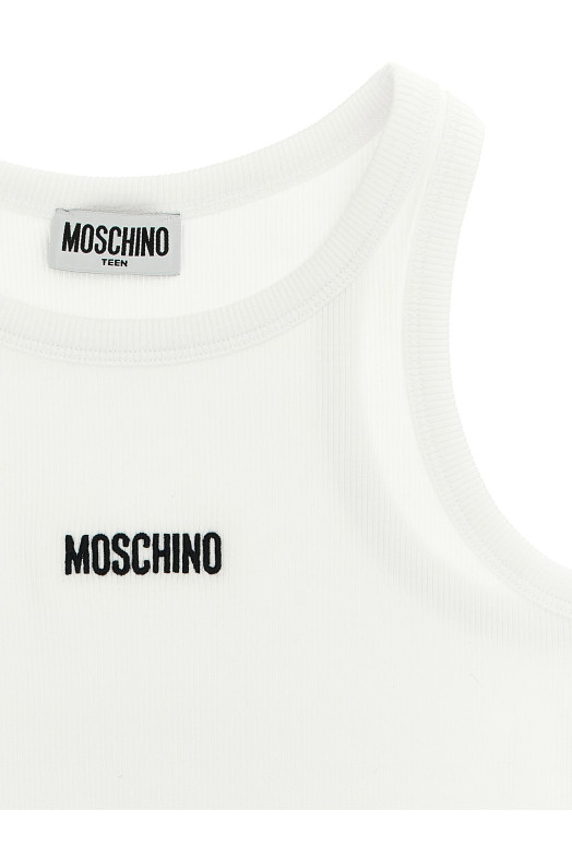 Tank top Lettering Logo White