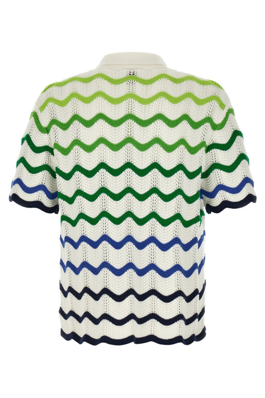 'Gradient Wave' shirt Multicolor
