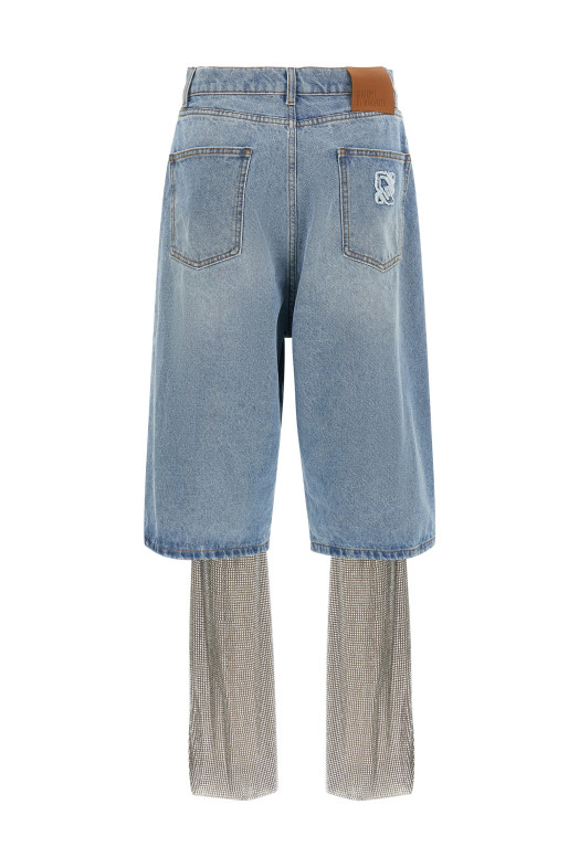 Crystal jeans + leggings Multicolor