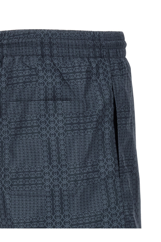 'Gucci Incrocio GG' swimsuit Blue
