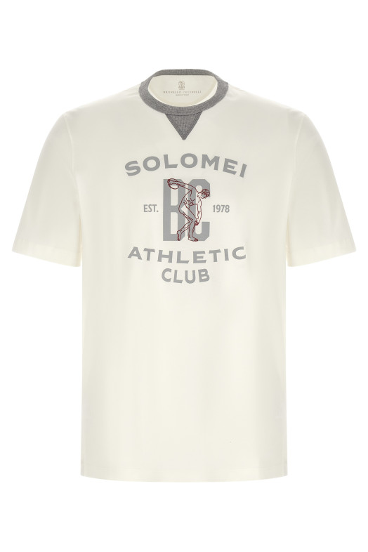 Printed T-shirt White