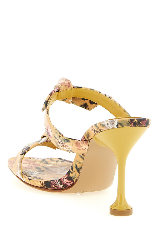 'Clarita' sandals A.Birman x AGUA by Agua Bendita Yellow