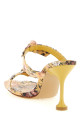 'Clarita' sandals A.Birman x AGUA by Agua Bendita Yellow