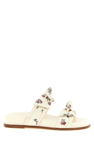 Birman x AGUA by AguaBendita 'MaxiClarita' sandals White