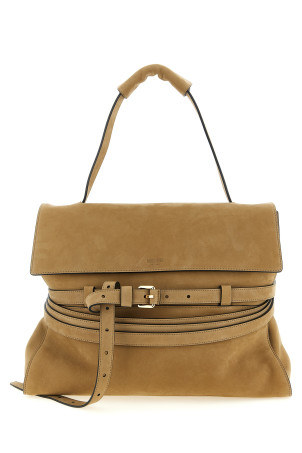 'Tie Me' shoulder bag Beige