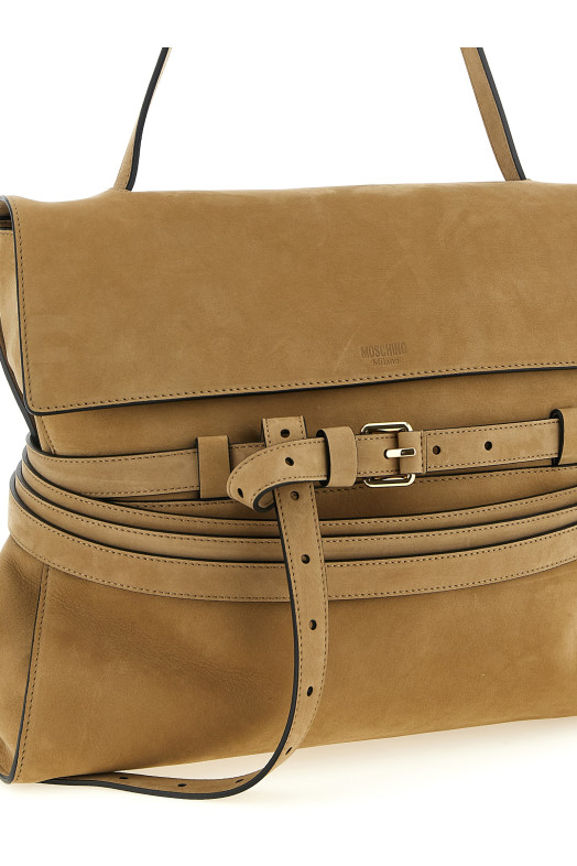 'Tie Me' shoulder bag Beige