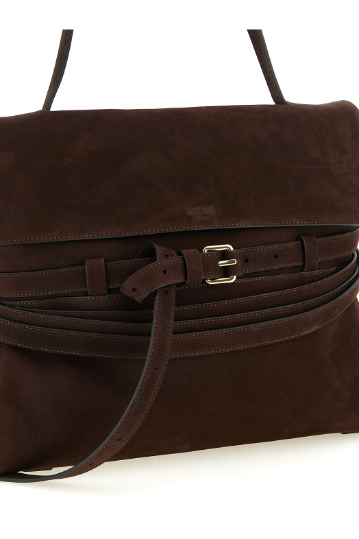 'Tie Me' shoulder bag Brown