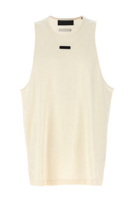 'Essentials' tank top White