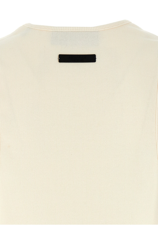 'Essentials' tank top White