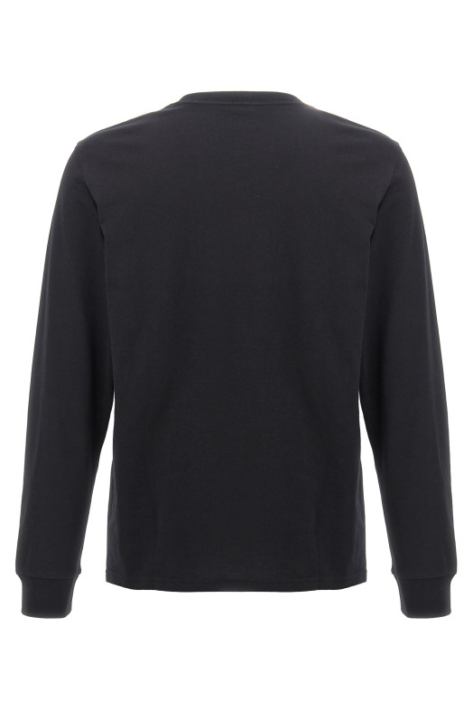 'L/S Pocket' T-shirt Black
