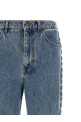 'Laced Straight Leg' jeans Blue