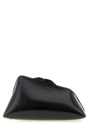 '8.30 PM' oversize clutch Black