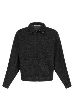 'Denim Work' jacket Black