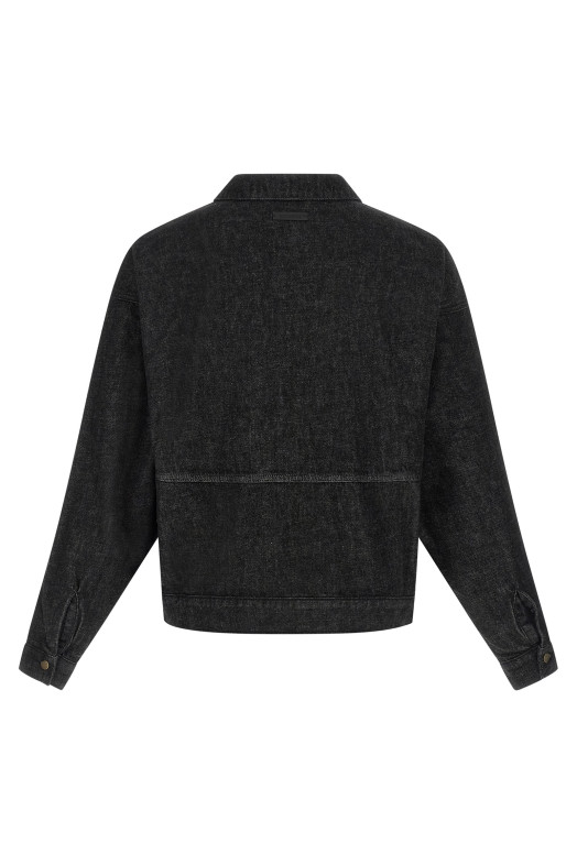 'Denim Work' jacket Black