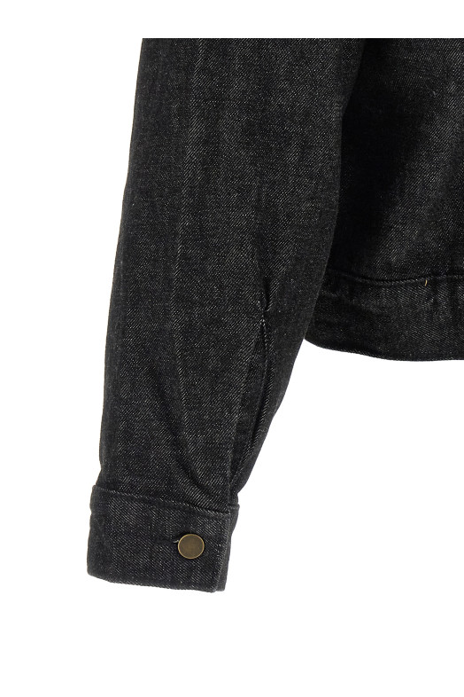 'Denim Work' jacket Black