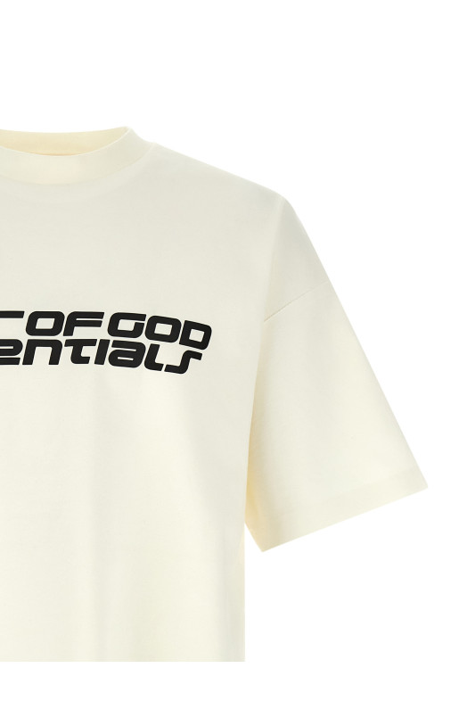 '90s' T-shirt Beige