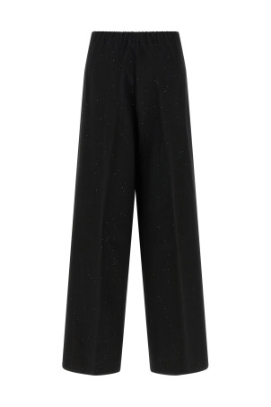 Micro sequin pants Black