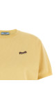 Logo intarsia sweater Yellow