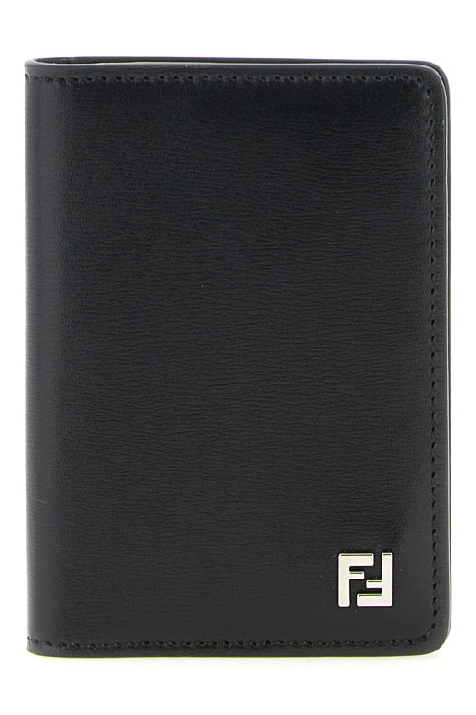 'Squared FF' card holder Black