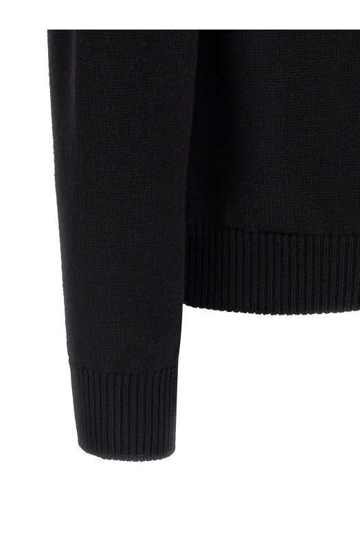 FF velvet micro sweater Black
