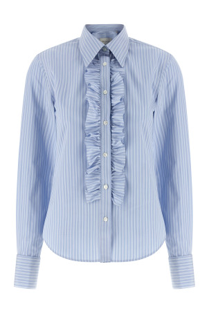 Jabot shirt BLUE