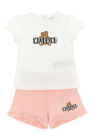 'Moschino Teddy Bear' t-shirt + shorts Pink