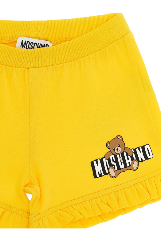 'Moschino Teddy Bear' t-shirt + shorts Yellow
