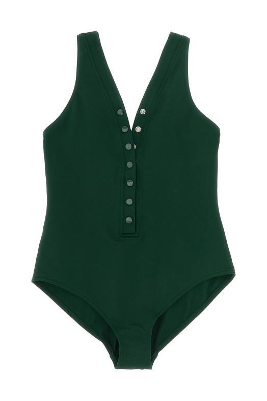 'Icône' one-piece swimsuit Green