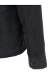 Suede overshirt Blue