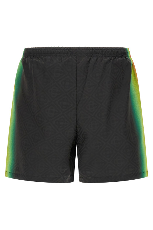 Jacquard logo swimsuit Multicolor