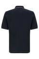 Stretch jersey polo shirt Blue
