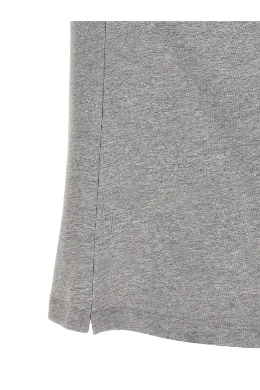 Stretch jersey polo shirt Gray
