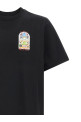 'Tennis Landscape' T-shirt Black