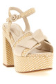 'Maxi Clarita' sandals Beige