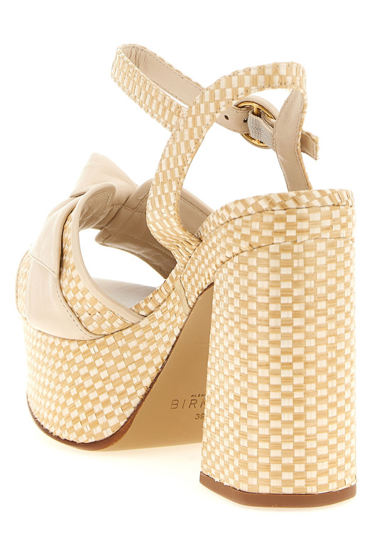 'Maxi Clarita' sandals Beige