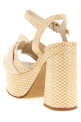 'Maxi Clarita' sandals Beige