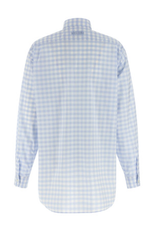 'Heart' Vichy shirt BLUE