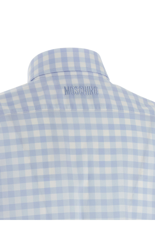 'Heart' Vichy shirt BLUE