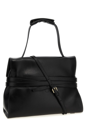 'Tie Me' shoulder bag Black