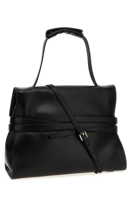 'Tie Me' shoulder bag Black