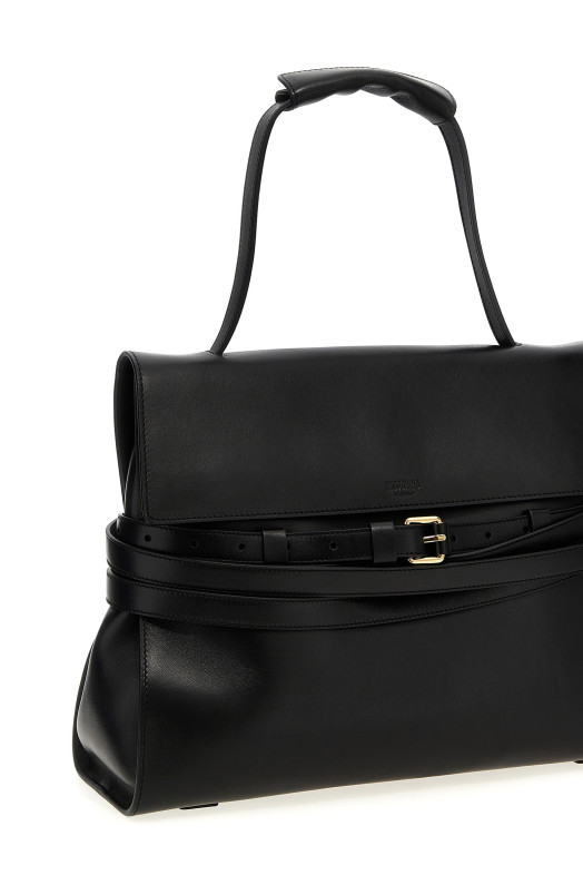 'Tie Me' shoulder bag Black