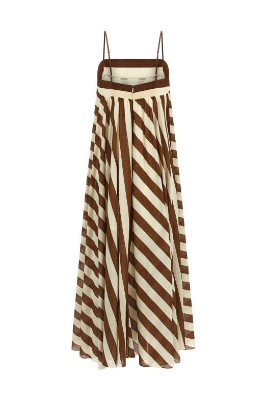 'Daylight' dress Brown