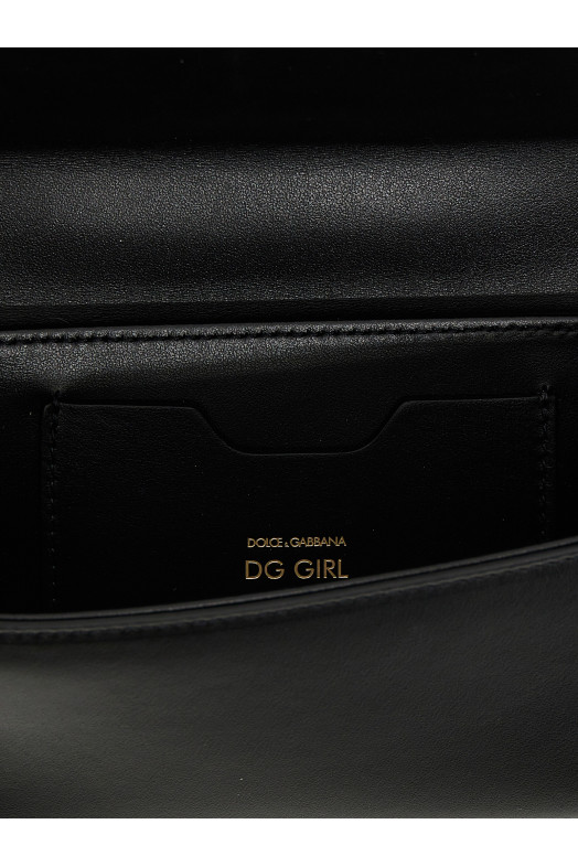'DG Girl' mini crossbody bag Black
