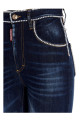 'High Waist Cropped Twiggy Jean’ jeans Blue