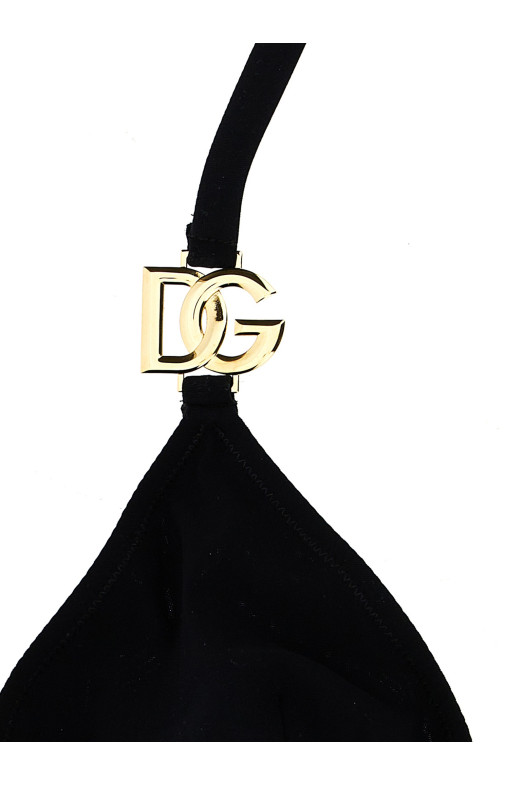 Logo bikini set Black