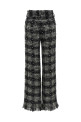 Prince of Wales pants Black-grey