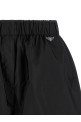 'Re-Nylon Piuma' shorts Black