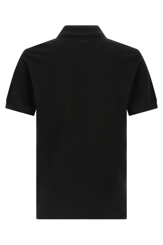 'KENZO Wild Tiger' polo shirt Black