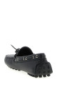 Leather loafers Black